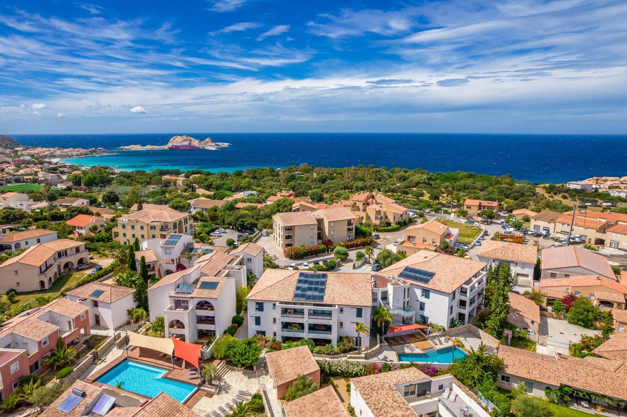 Les Alizes Residence & Spa L'Ile-Rousse  Luaran gambar